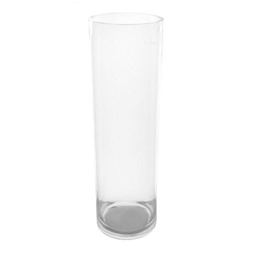 Lerman Decor Glass cylinder vase, Glass cylinder vase