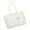 Flowers white, variant on Stylish Quick-Access Baby Backpack, Leakproof Bottle Storage & Roomy Diaper Compartments for Commutes