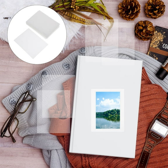 WHAMVOX  2 Bags Baseball Card Sleeves Hard Plastic Protectors Transparent