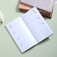 thumbnail image 3 of 2027 Mini Pocket Planner Calendar,6.85x3.77 Inch Time Management Plan Notebook,Portable Daily Notebook for Documenting Life,Navy, 3 of 4