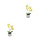 thumbnail image 2 of Planta artificial decorativa Billuyoard de cerámica y Tela Simulación Realista, 2 of 6