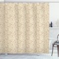 thumbnail image 1 of Ambesonne Beige Shower Curtain, Retro Art Nouveau, 69"Wx75"L, Beige Redwood, 1 of 3