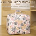 thumbnail image 3 of Home Deals Meitianfacai 1 Pack Clothes Storage, Foldable Blanket Storage Bags, Storage Containers for Organizing Bedroom, Closet, Clothing, Comforter, Organization and Storage with Handle, 3 of 7