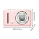thumbnail image 3 of Cámara digital Pisexur para hombres, 1080P HD, compatible con fotografía de hasta 64 MP, estabilización electrónica, 18X, pantalla digital CCD de 2,4 pulgadas, cámara portátil para estudiantes, elect, 3 of 9