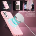 thumbnail image 2 of Funda magnética delgada para Samsung Galaxy A23 de GUAGUA, color rosa, 2 of 8