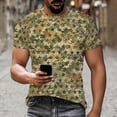 thumbnail image 2 of Camo Hunting Short Sleeve Shirt for Men - Lightweight Performance Stretchable Tee with 4-Way Stretch, 2 of 7