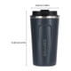 thumbnail image 3 of Taza De Viaje Taza De Café Aislada Con Tapa A Prueba De Fugas Aislamiento Al Vacío Acero Inoxidable Para Agua Caliente Y Fría Café Y Té 510 Ml, 3 of 4