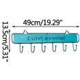 thumbnail image 2 of NEWLY Rack Hooks 3 Size Modern Simplicity Style Wooden Wall-mounted Shelving Hook blue, 2 of 8