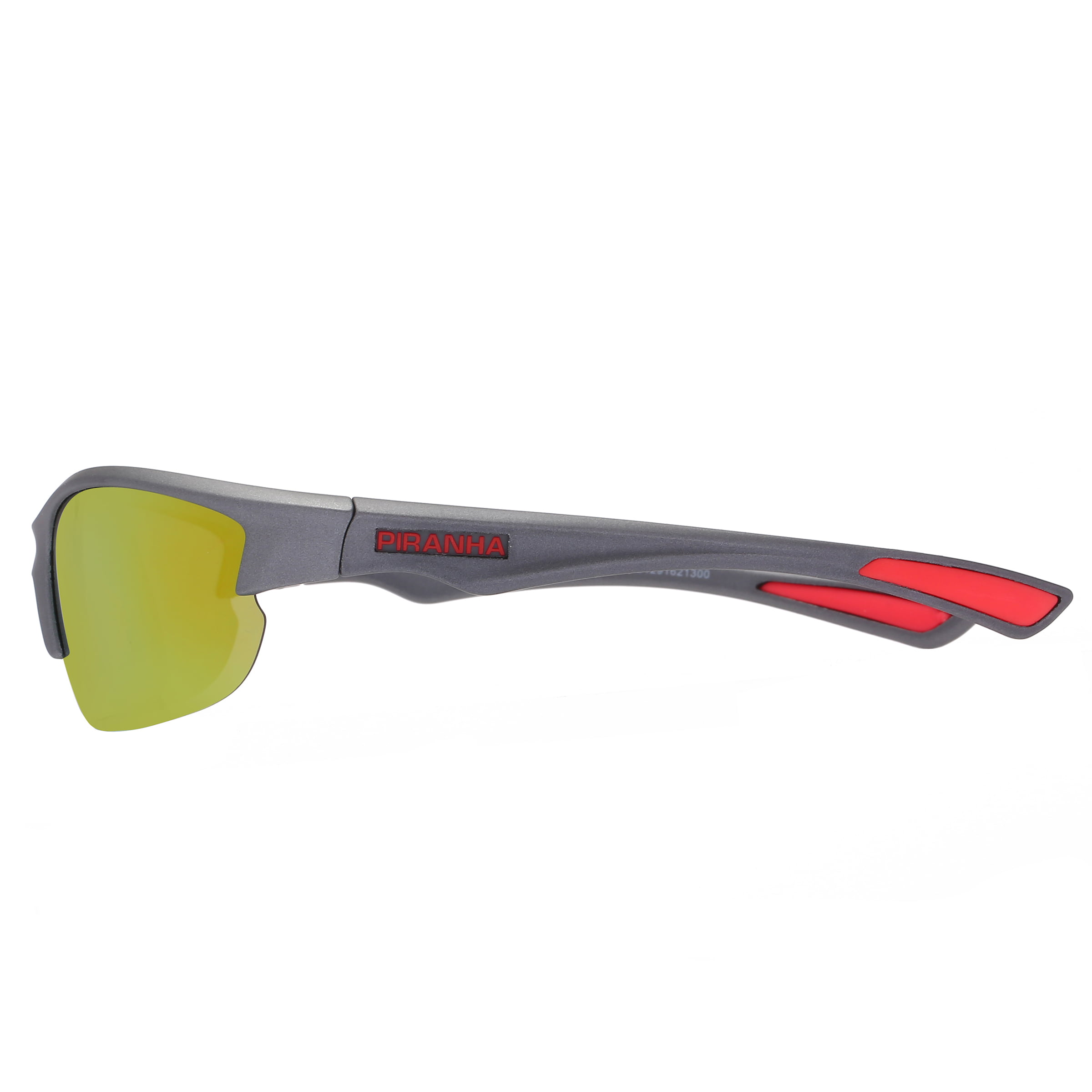 Piranha Eyewear Spirit Hydrofloat Unisex Sport Sunglasses with Orange  Mirror Lens
