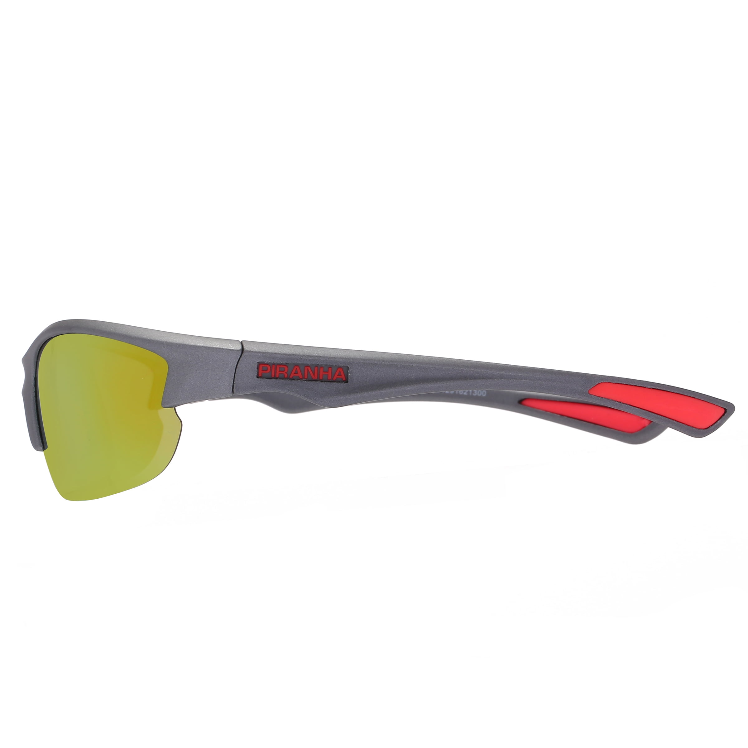 Piranha Eyewear Spirit Hydrofloat Unisex Sport Sunglasses with Orange  Mirror Lens