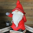 thumbnail image 3 of Northlight 19.75” Red and White Santa Christmas Gnome Tabletop Figure, 3 of 6