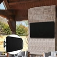 thumbnail image 4 of Weatherproof Dust-Proof Outdoor Tv Cover Black 22-24'' 30-32'' 40-42'' 46-48'' 50-52'' 55-58'' 60-65'' 70-75'' Protect Tv Screen, 4 of 7