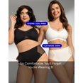 thumbnail image 3 of Sujetador HONEYLOVE Crossover 3X Sand Sin Aros LiftWear, 3 of 5