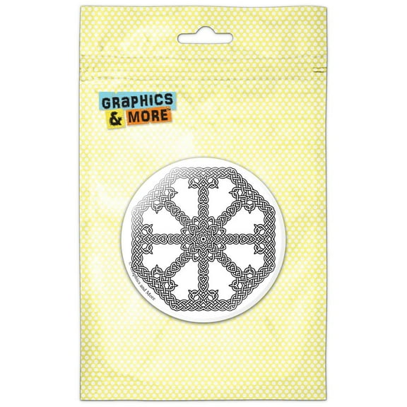 Intricate Celtic Symbol Refrigerator Button Magnet