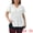 Silver, variant on DARING DIVA Women's Plus Sequin V Neck Faux Wrap Metallic Shirt 3X Gold
