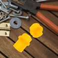 thumbnail image 4 of IDEANATEGRATE 1Par Repuesto Plástico Conector Para Prensa De Cubo De Fregona Color Amarillo Portátil, 4 of 8