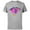 Athletic Heather, variant on Darkwing Duck - Short Sleeve Cotton T-Shirt for Adults -Customized-Navy