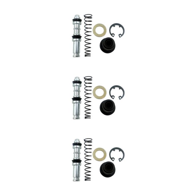 Wweixi High-performance Sturdy Brake Pump Piston Plunger Repair Kit for Scooter Upper Pump 11 x 52mm 3Set