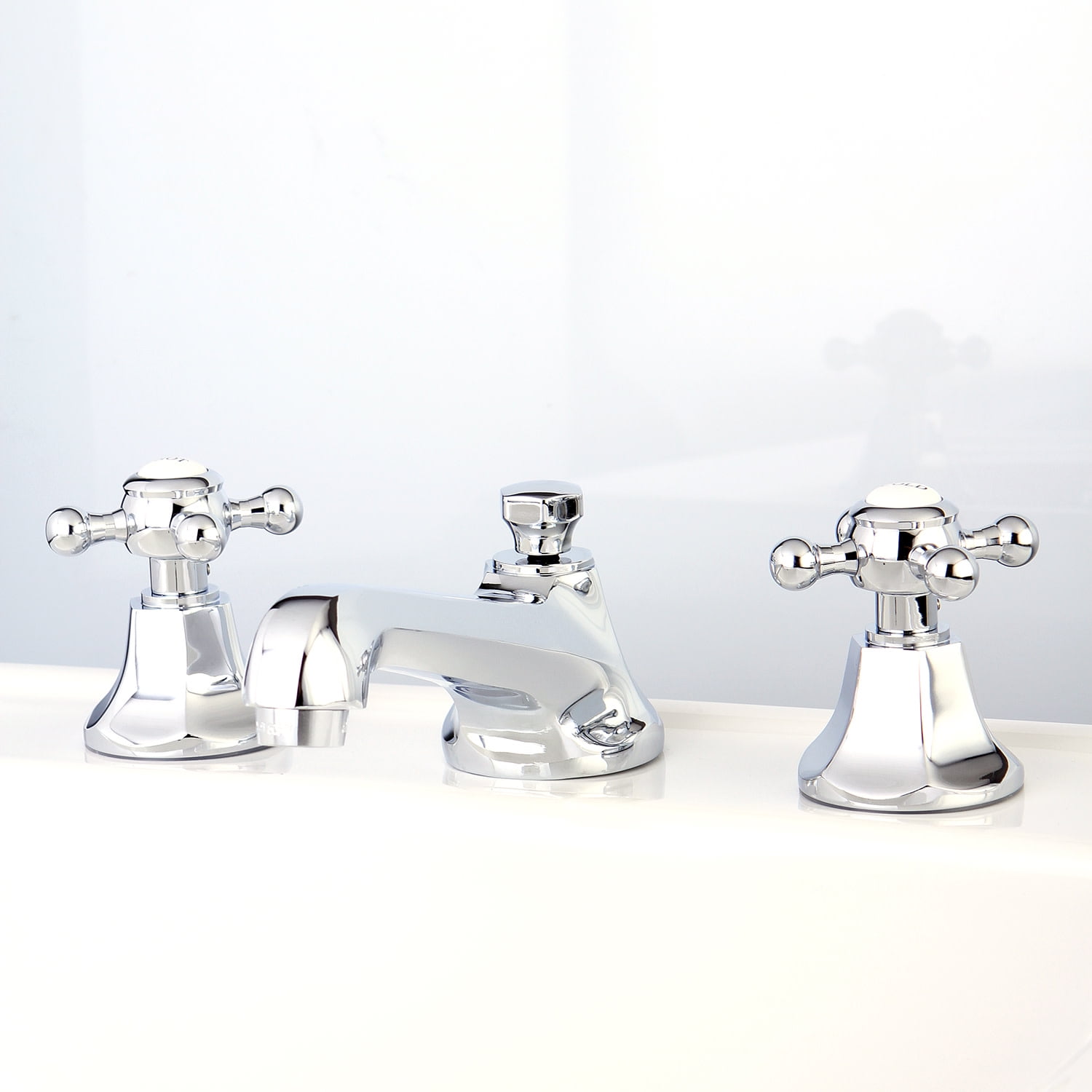 Kingston Brass KS4461BX 8 in. Widespread Bathroom Faucet, Polished Chrome