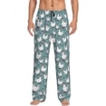 thumbnail image 1 of Fotbe Funny Chicken Pantalones de Pijama para Hombre, Pantalones de Dormir, Pantalones de Casa con Cintura Ajustable y Bolsillos-Large, 1 of 6