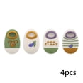 thumbnail image 2 of LYMAYTER 0-8Y ‌‌‌‌Baby Girl Boy Non-Slip Ankle Socks Grips for Infants Toddlers Newborn Indoor Walking 4 Pairs, 2 of 8