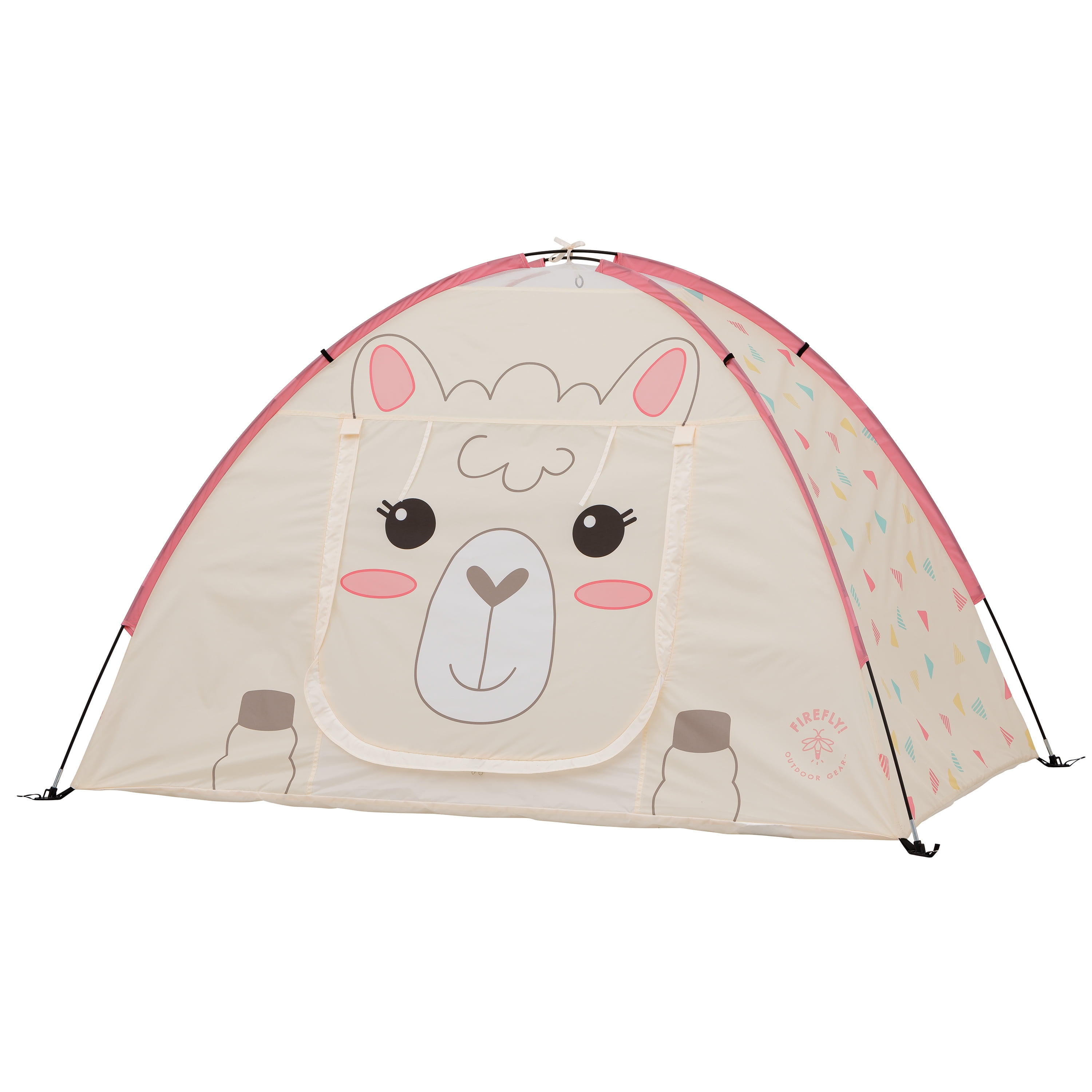 Crckt Kids Indoor Camping Play Tent W Unicorn Dinosaur Print 60"L x 36"W x 36 