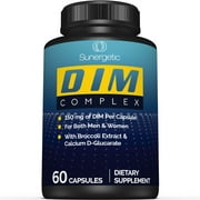 Premium DIM Supplement–Includes 150mg of DIM (diindolylmethane), Broccoli, Calcium D-Glucarate & Bioperine - DIM Capsules For Men & Women– Powerful DIM Blend - Hormone Support Complex - 60 Capsules