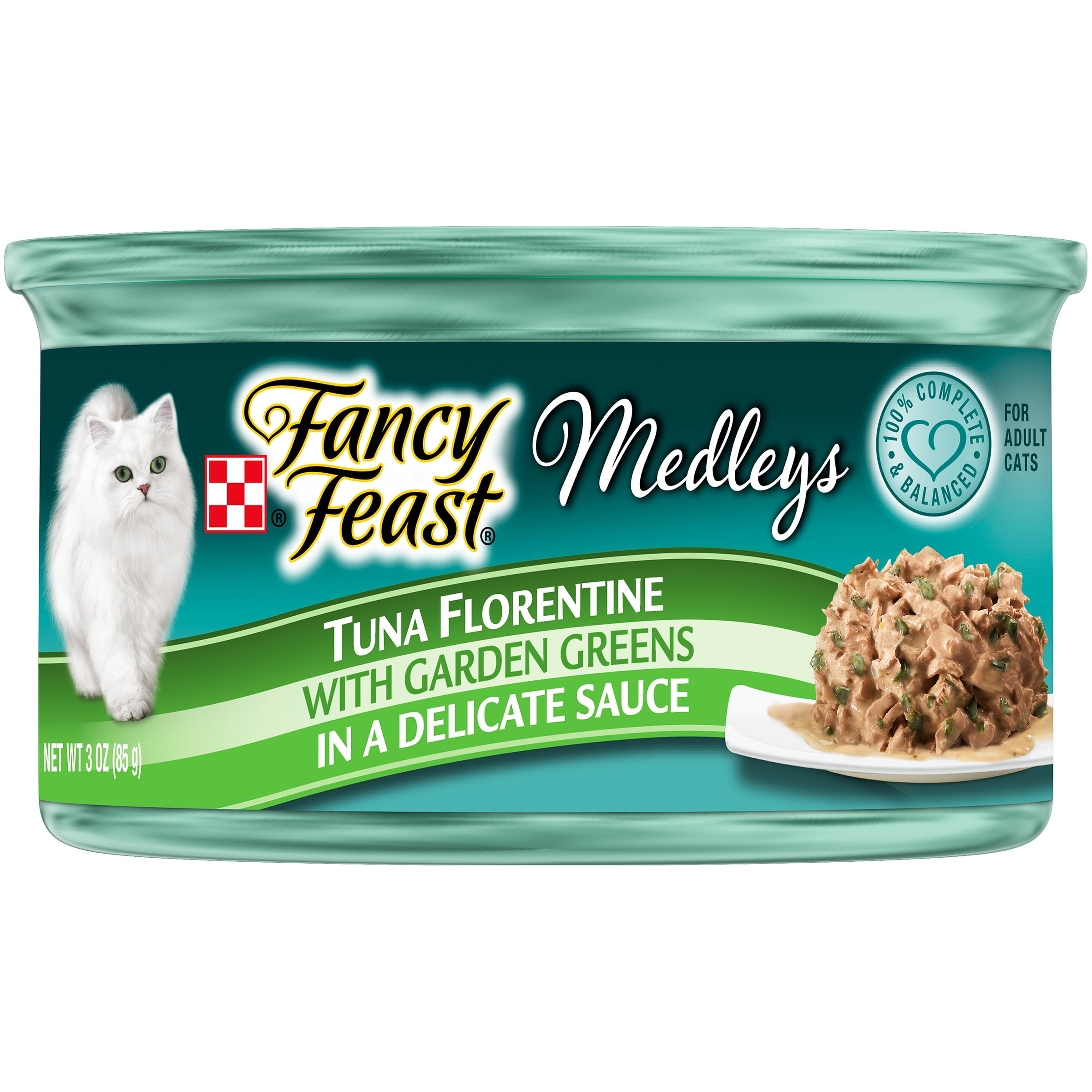 Purina Fancy Feast Medleys Wet Cat Food Variety Pack, 3 oz Cans (18 Pack)