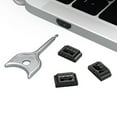 thumbnail image 2 of HDMIs Port Blockers Security Lock 10/5Pieces Removable Port Protectors for Laptops PC Against Dust and Moisture, 2 of 9
