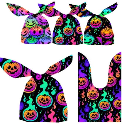 

2PCS Bag Pumpkin Candy Bag Snack Bag Baking Cookie Bag Gift Bag