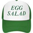 thumbnail image 1 of Egg Salad Trucker hat Funny Golf Humor Gift for Golf Lover Mesh Caps, 1 of 7