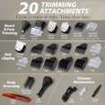thumbnail image 3 of Recortadora de barba, kit de cuidado masculino todo en uno de 21 piezas y cortadora de cabello, para nariz, orejas, cu, 3 of 5