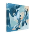 thumbnail image 4 of Canvas Wall Art - June Erica Vess 'Blue Elipses I' Wall Art for Living Room, Bedroom, or Office Décor by Trademark Fine Art - 35 x 35 Inches, 4 of 4