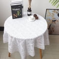 thumbnail image 6 of Handmade White Tablecloth Lace Doily Hollow Crochet Tablecloths Table Doilies for Wedding Praty Home Birthday Kitchen Decoration, 6 of 6