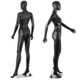 thumbnail image 5 of F2C Female Mannequin 69.8-in Full Body Adjustable Adult Mannequin Dress Form Torso Detachable Rotation for Clothing Retail, Black, 5 of 12