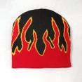 thumbnail image 1 of Gorro turbante con llamas, gorro tejido, gorro de invierno, gorro Trilby de lana con forro polar, gorro de punto para mantener el calor, gorro de media, Skullies, 1 of 5