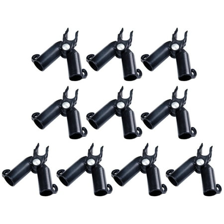 

10pcs Adjustable Plant Connectors 0-70 Degrees Plastic Plant Stakes Connectors