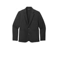 thumbnail image 3 of MERCER+METTLE Unisex Relaxed Knit Blazer | Casual Blazer Jacket for Men & Women, Double Knit Business Casual Top for Work - Deep Black 4XL, 3 of 4