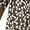 Brown, variant on Levmjia Womens Spring Dresses Casual V-Neck Print Dress 3/4 Sleeve Mini Lightweight Soft Polyester Fashionable Everyday Wear Comfortable Fold Design