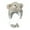 Beige, variant on Wancir Cute Faux Fur Bear Ear Warm Hat with Earflaps Furry Animal Cap Winter Beanie Hat Windproof Cap Hat for Women Girls