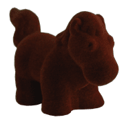 Baby Toys - Rubbabu - 4" Soft Doll Farm Animal Horse 20204