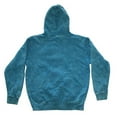 thumbnail image 2 of Staycool Tribal Acid Wash Turquoise Hoodie with Drawstring Closure (Medium), 2 of 5