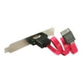 thumbnail image 3 of Startech 1 Port Sata To Esata Slot Plate Bracket - 1 X Esata - 1 X Male Sata - 1ft (esataplate1), 3 of 3