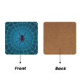 thumbnail image 2 of Xecao Spider And Cobweb for MDF Cork Coaster 4 Pcs,Drink Coasters,Suit for House Warming Gifts New Home ,Coffee Table Decor-Square, 2 of 7