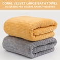 thumbnail image 3 of Deeceymbur Large Quick Dry Absorbent Bath Towel Strip Patterned Soft Bath Sheet for Home Beach Travel Use, 3 of 4