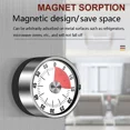 thumbnail image 2 of Mechanical Kitchen Timer 60-Minutes Clock Timer With Loud Alarm Magnetic Clo-Wa, 2 of 6