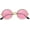 Pink, variant on Hippy Specs Sunglasses, Retro Rave Glasses Round Novelty Festival Sunglasses 60's 70's Style Glasses Circle Glasses