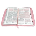 thumbnail image 3 of Biblia para Mujer Letra Grande 12 puntos con Cierre RV1960 rosada clasica con indice, 3 of 4