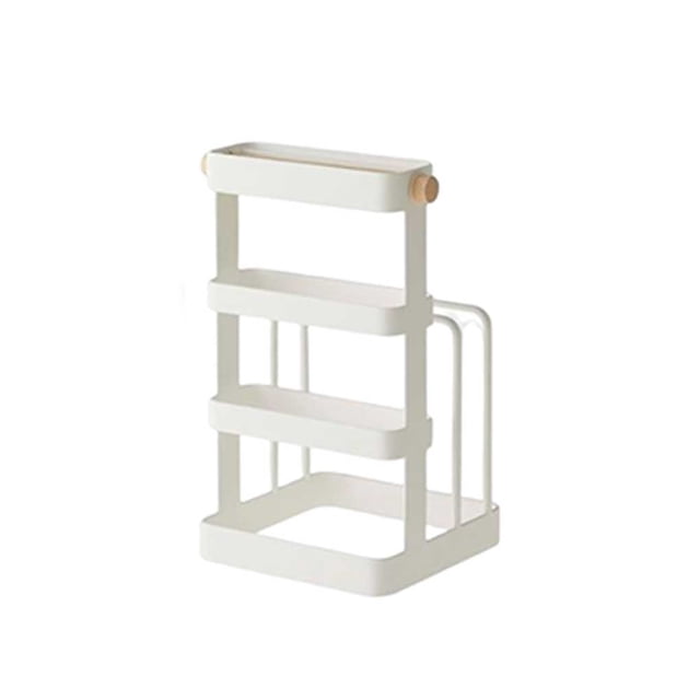 Billuyoard Soporte para rebanadora de cocina, tapa de cocina, organizador de platos, armario, encimera, ahorro de espacio, organización de estantes de Cocina y Comedor Billuyoard HA065824-00