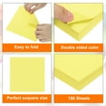 thumbnail image 3 of 150 Hojas de Papel de Origami Doble Cara Color 4x4 Pulgadas Álbum de Recortes, Amarillo Brillante, 3 of 7